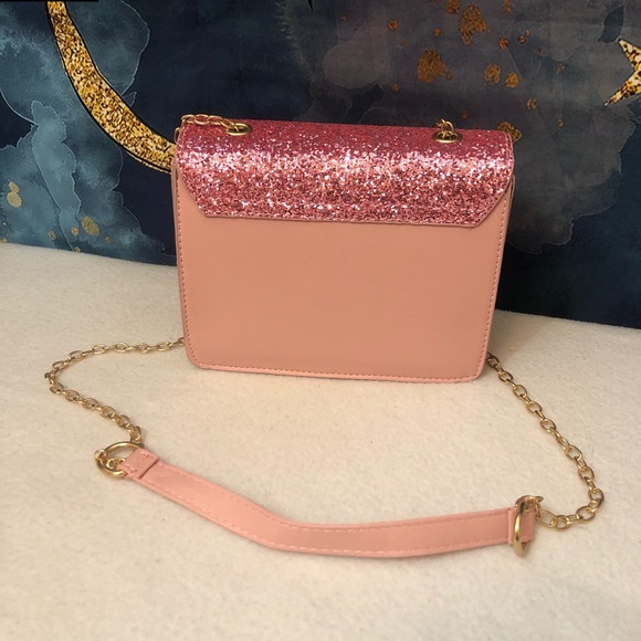 Beautiful Rose pink sequence purse - Picture 3 of 6